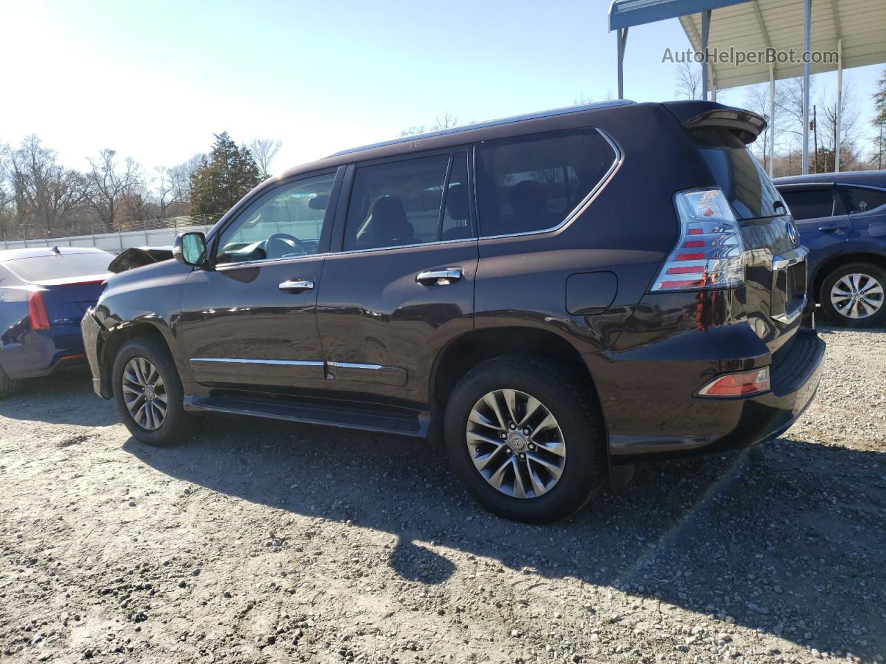 2017 Lexus Gx 460 Premium Brown vin: JTJJM7FX4H5177247