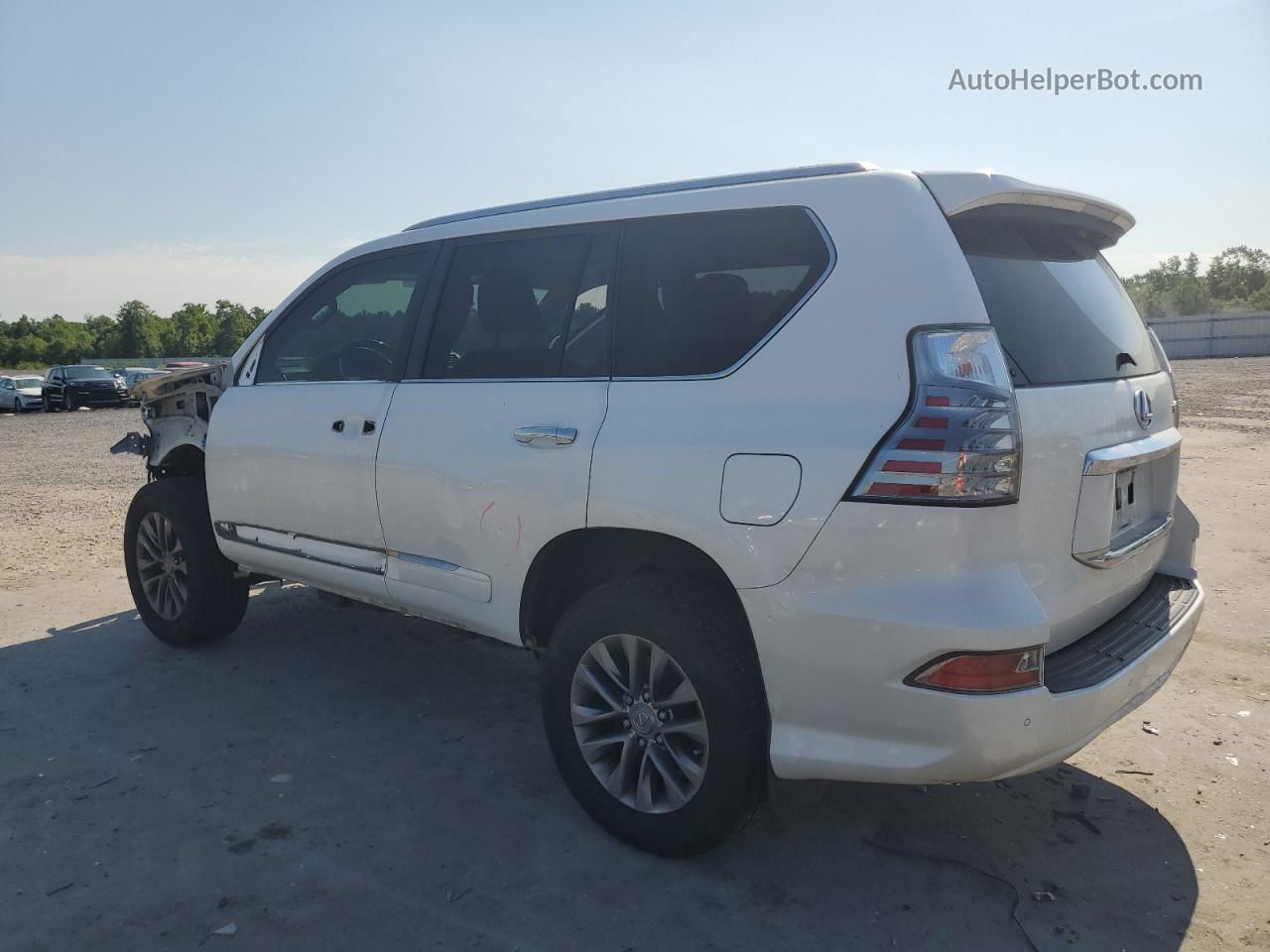 2015 Lexus Gx 460 Premium White vin: JTJJM7FX6F5113661