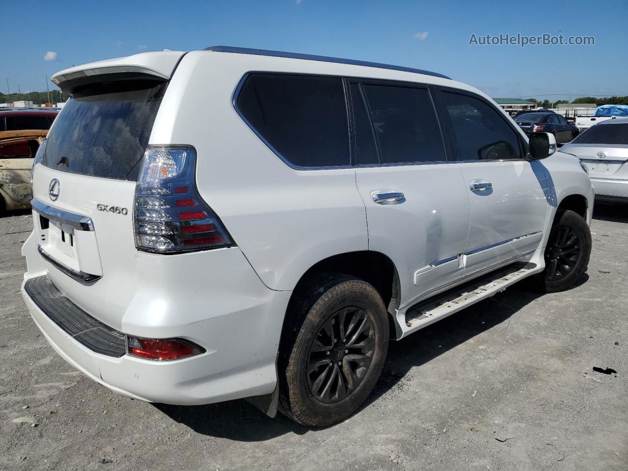 2015 Lexus Gx 460 Premium White vin: JTJJM7FX6F5114521