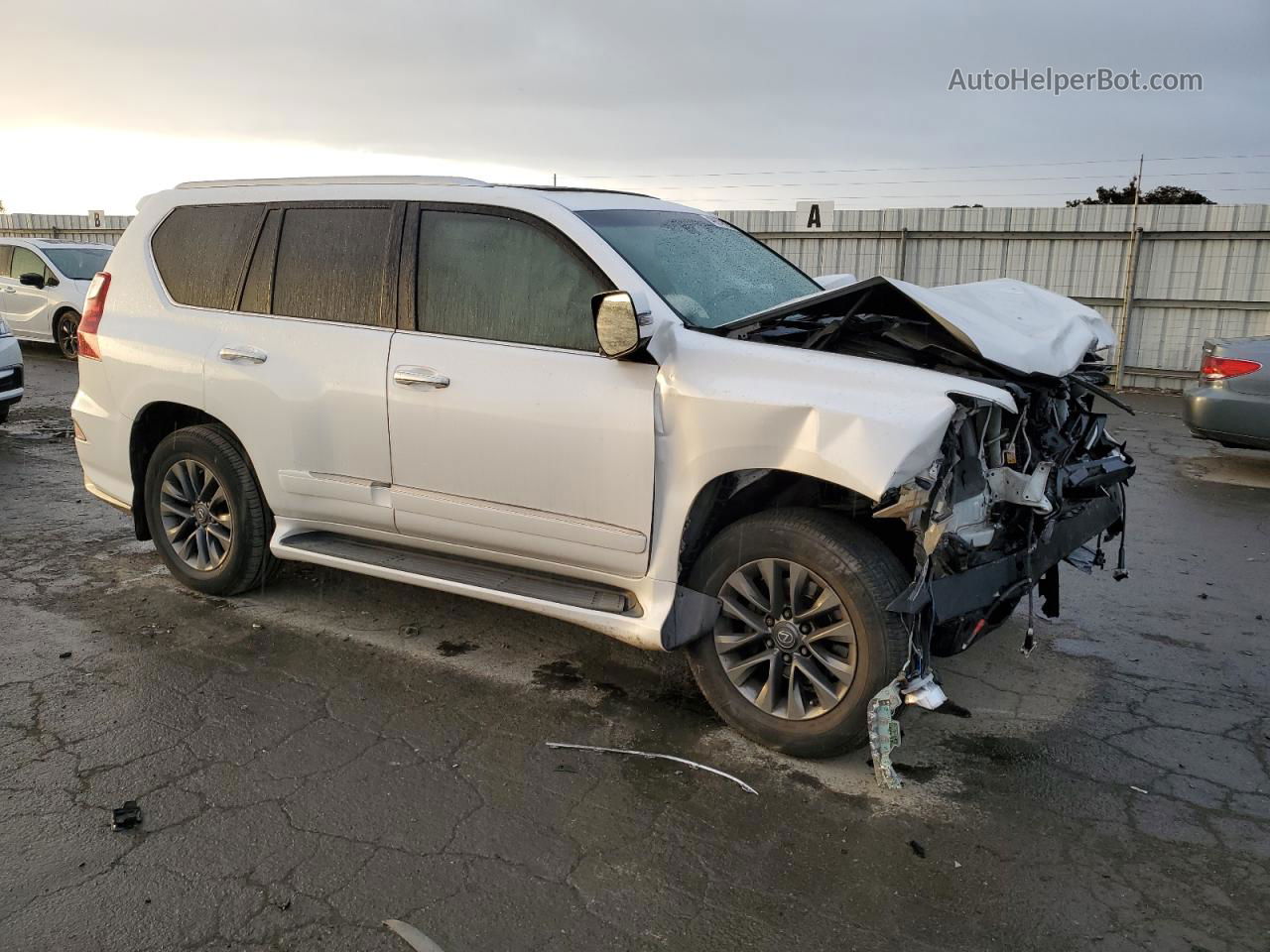 2017 Lexus Gx 460 Premium White vin: JTJJM7FX7H5149975