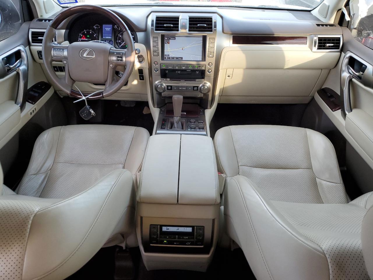 2015 Lexus Gx 460 Premium White vin: JTJJM7FX8F5100183