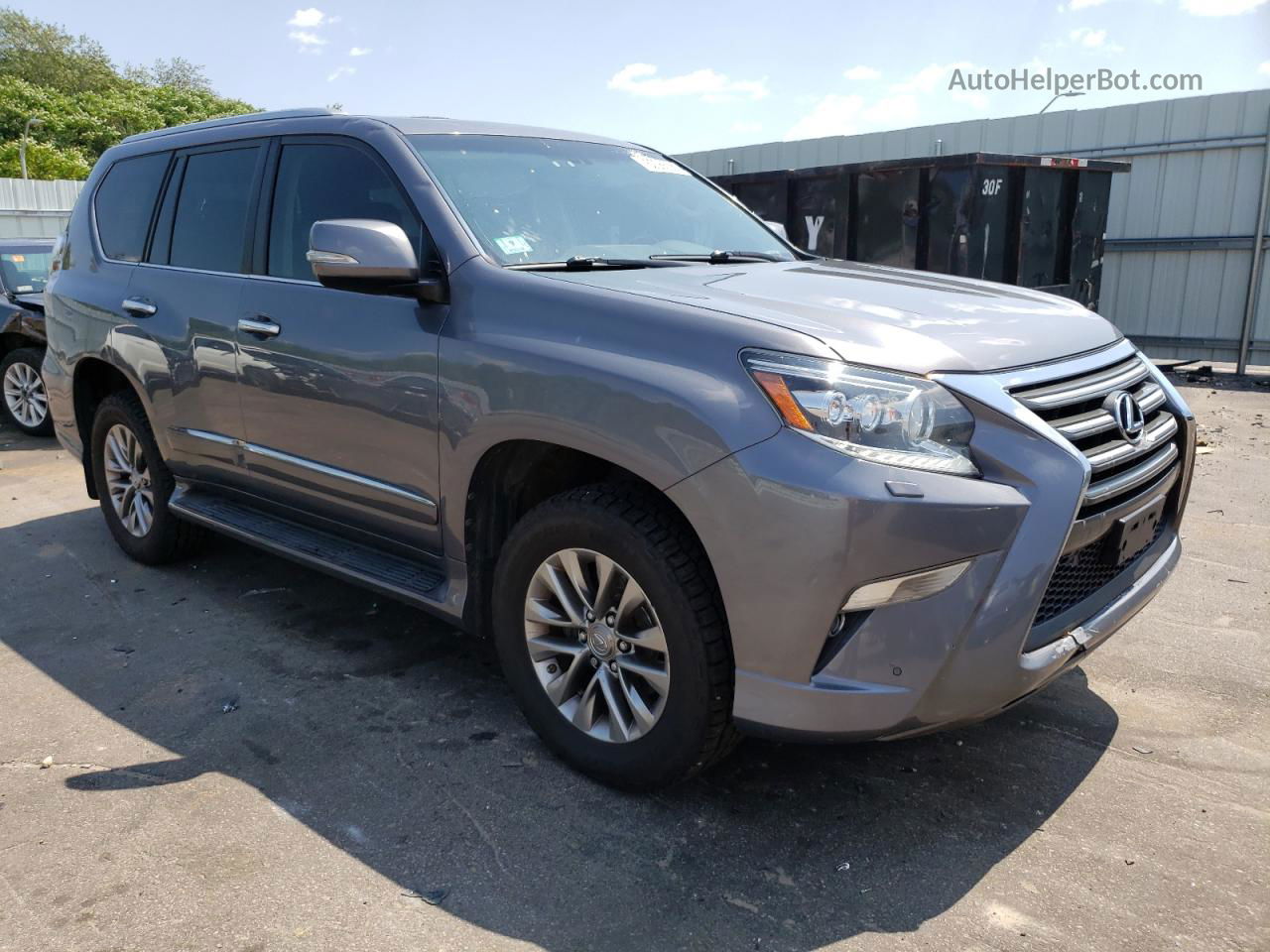 2015 Lexus Gx 460 Premium Gray vin: JTJJM7FX8F5100300