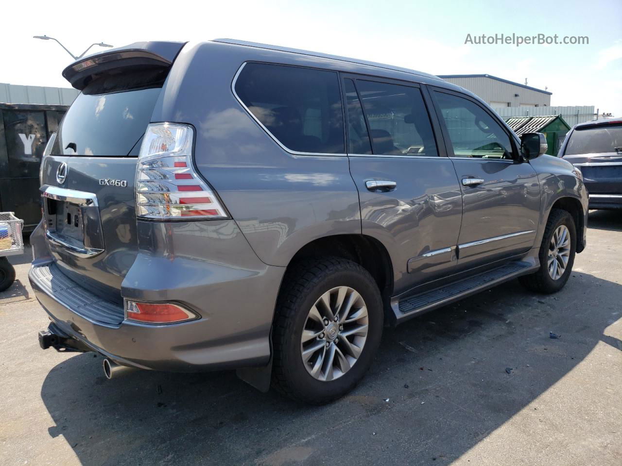 2015 Lexus Gx 460 Premium Gray vin: JTJJM7FX8F5100300