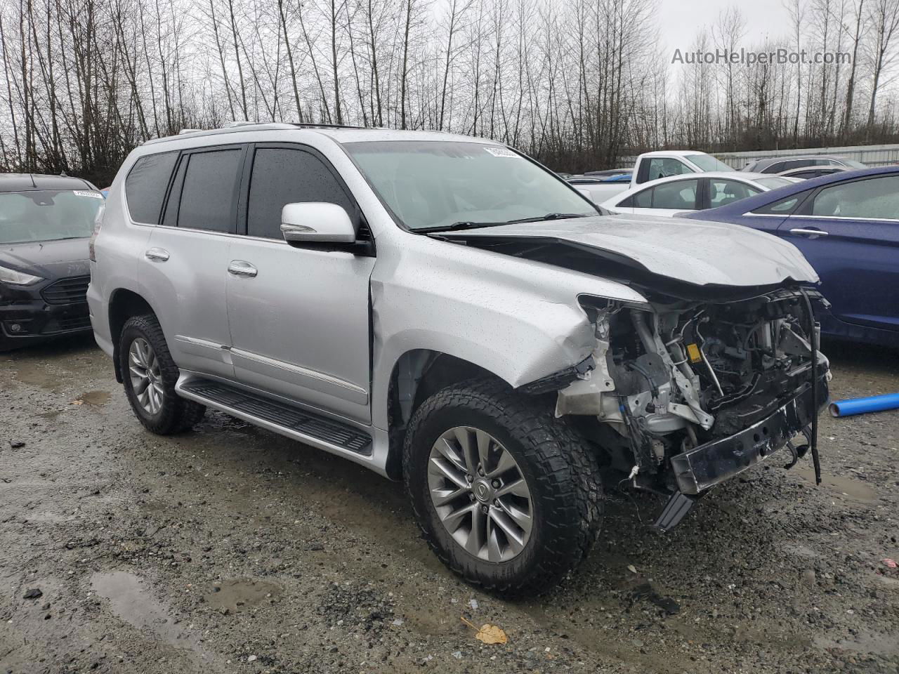 2015 Lexus Gx 460 Premium Silver vin: JTJJM7FX9F5104369