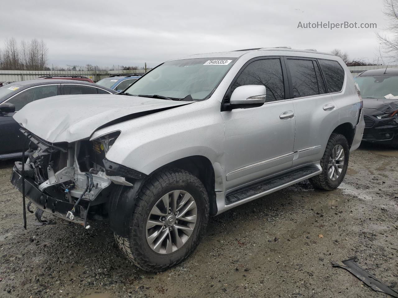 2015 Lexus Gx 460 Premium Silver vin: JTJJM7FX9F5104369