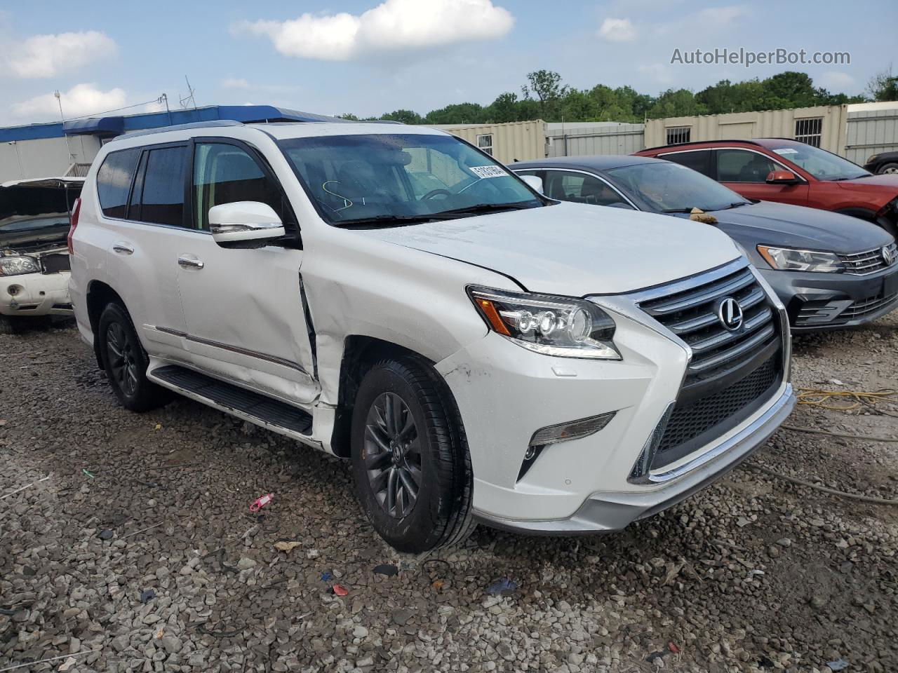 2017 Lexus Gx 460 Premium White vin: JTJJM7FX9H5161061