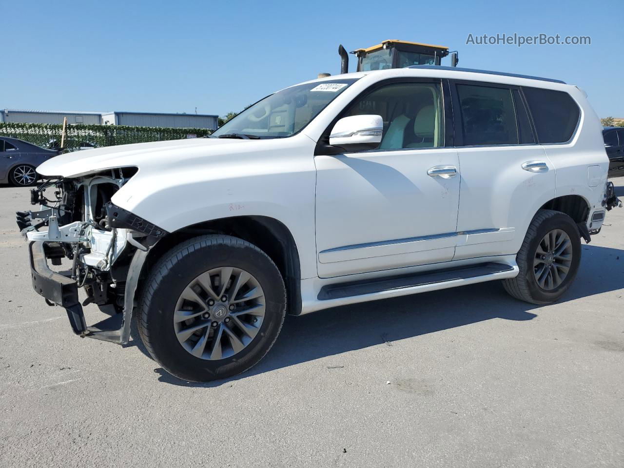 2017 Lexus Gx 460 Premium Белый vin: JTJJM7FX9H5169483