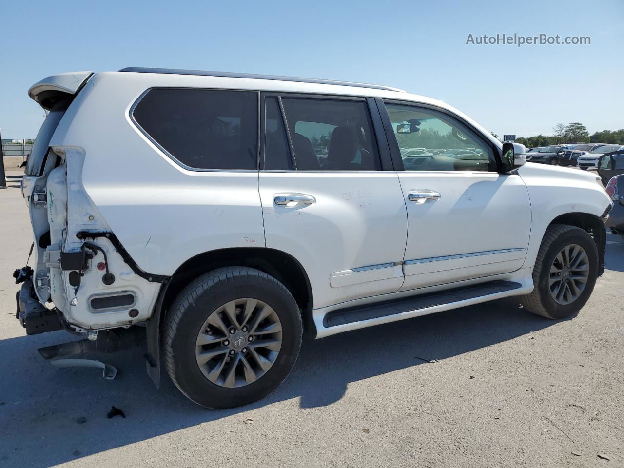 2017 Lexus Gx 460 Premium Белый vin: JTJJM7FX9H5169483