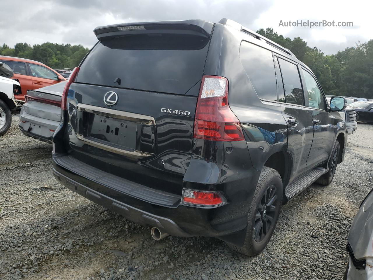 2022 Lexus Gx 460 Black vin: JTJKM7BX0N5317820