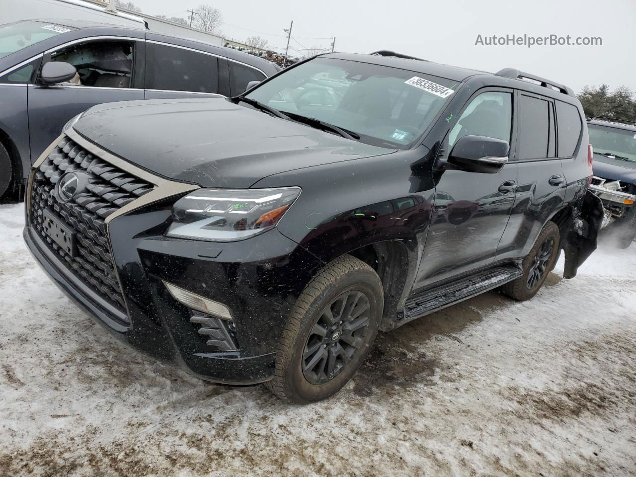 2022 Lexus Gx 460 Черный vin: JTJKM7BX1N5307734