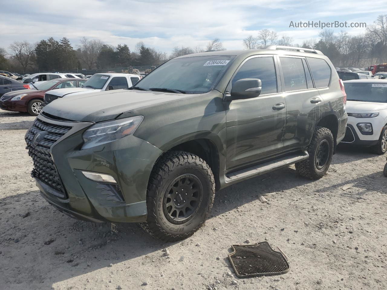 2022 Lexus Gx 460 Green vin: JTJKM7BX3N5310697