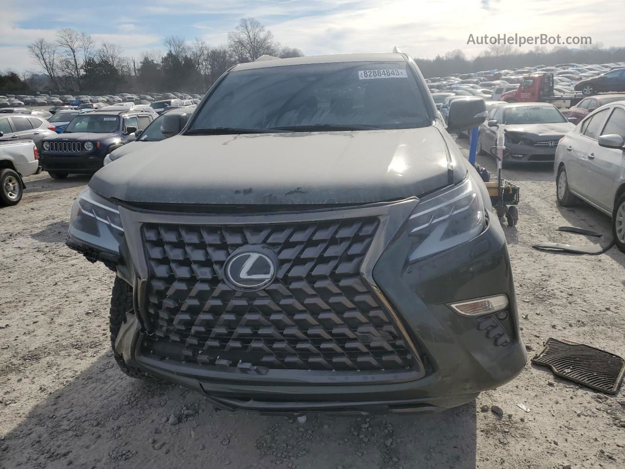 2022 Lexus Gx 460 Green vin: JTJKM7BX3N5310697