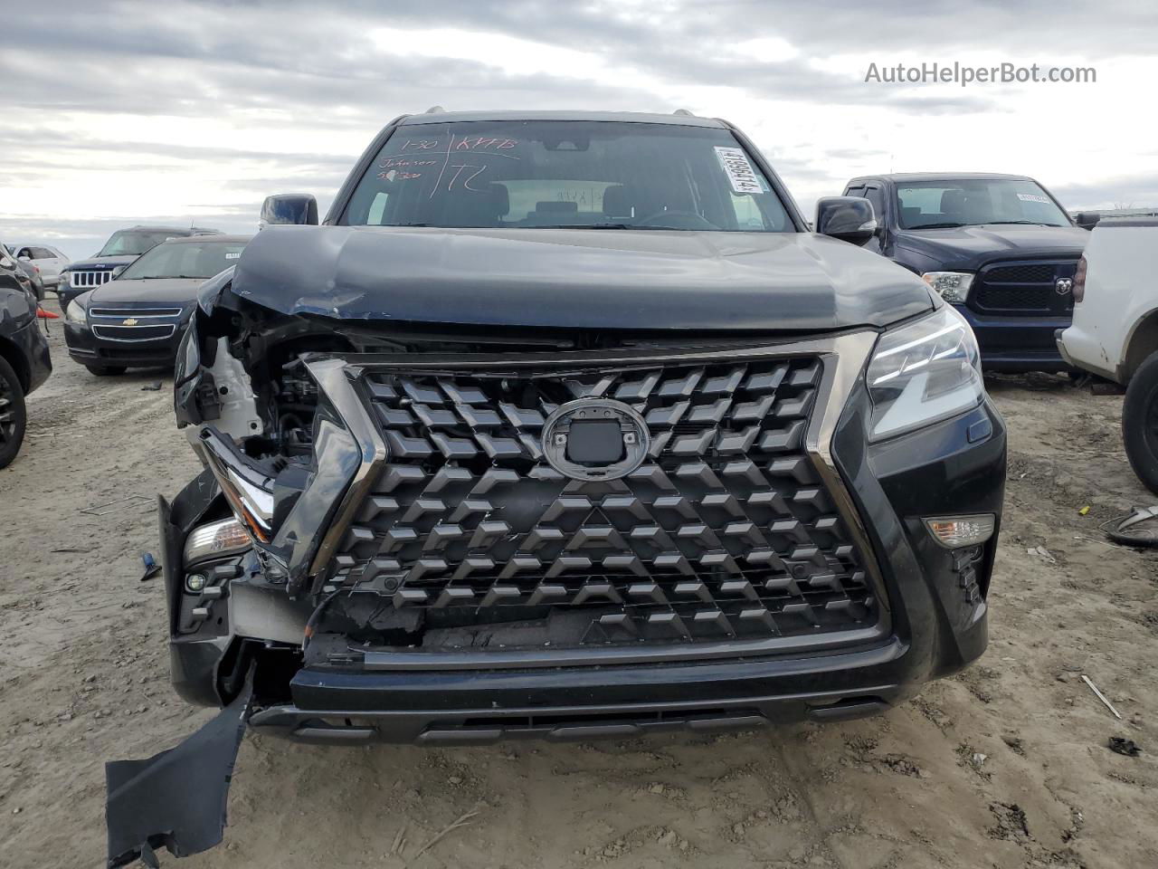 2022 Lexus Gx 460 Black vin: JTJKM7BX3N5314068