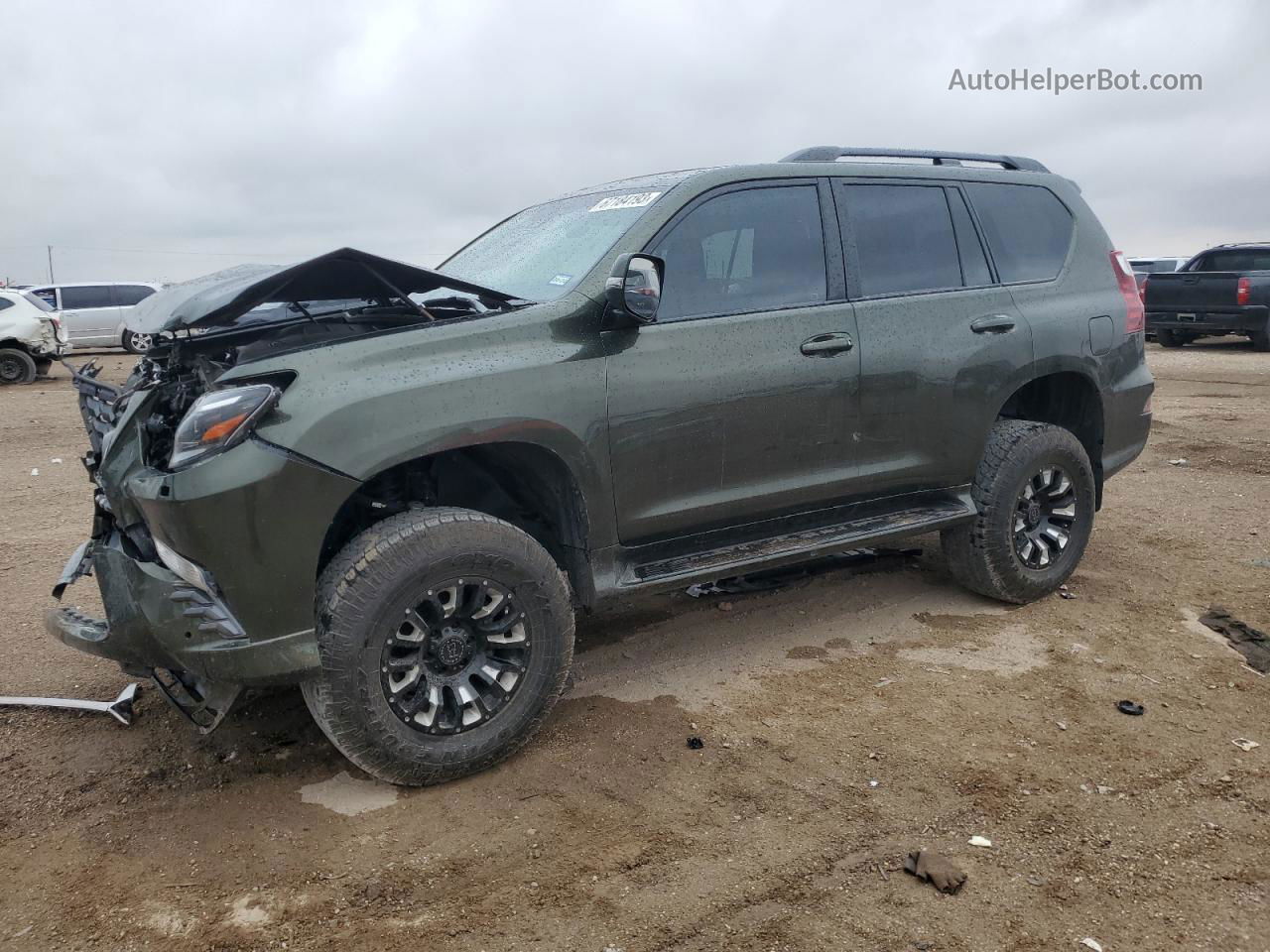 2022 Lexus Gx 460 Зеленый vin: JTJKM7BX5N5314718