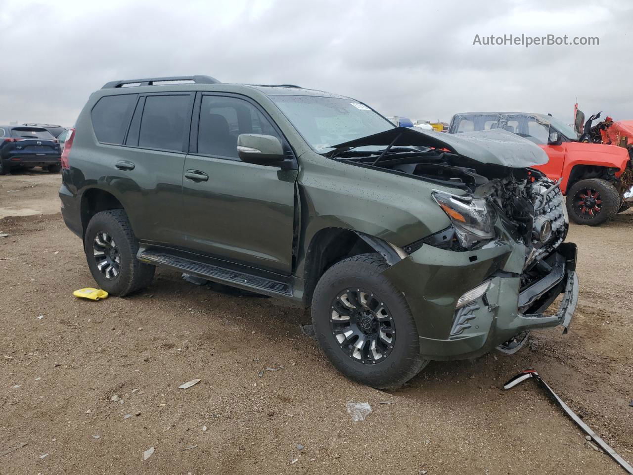 2022 Lexus Gx 460 Green vin: JTJKM7BX5N5314718