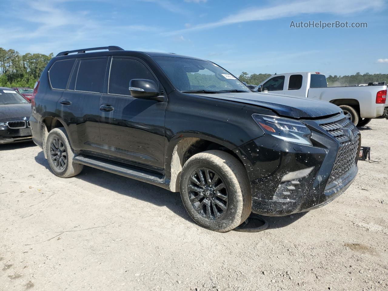 2022 Lexus Gx 460 Black vin: JTJKM7BXXN5310132