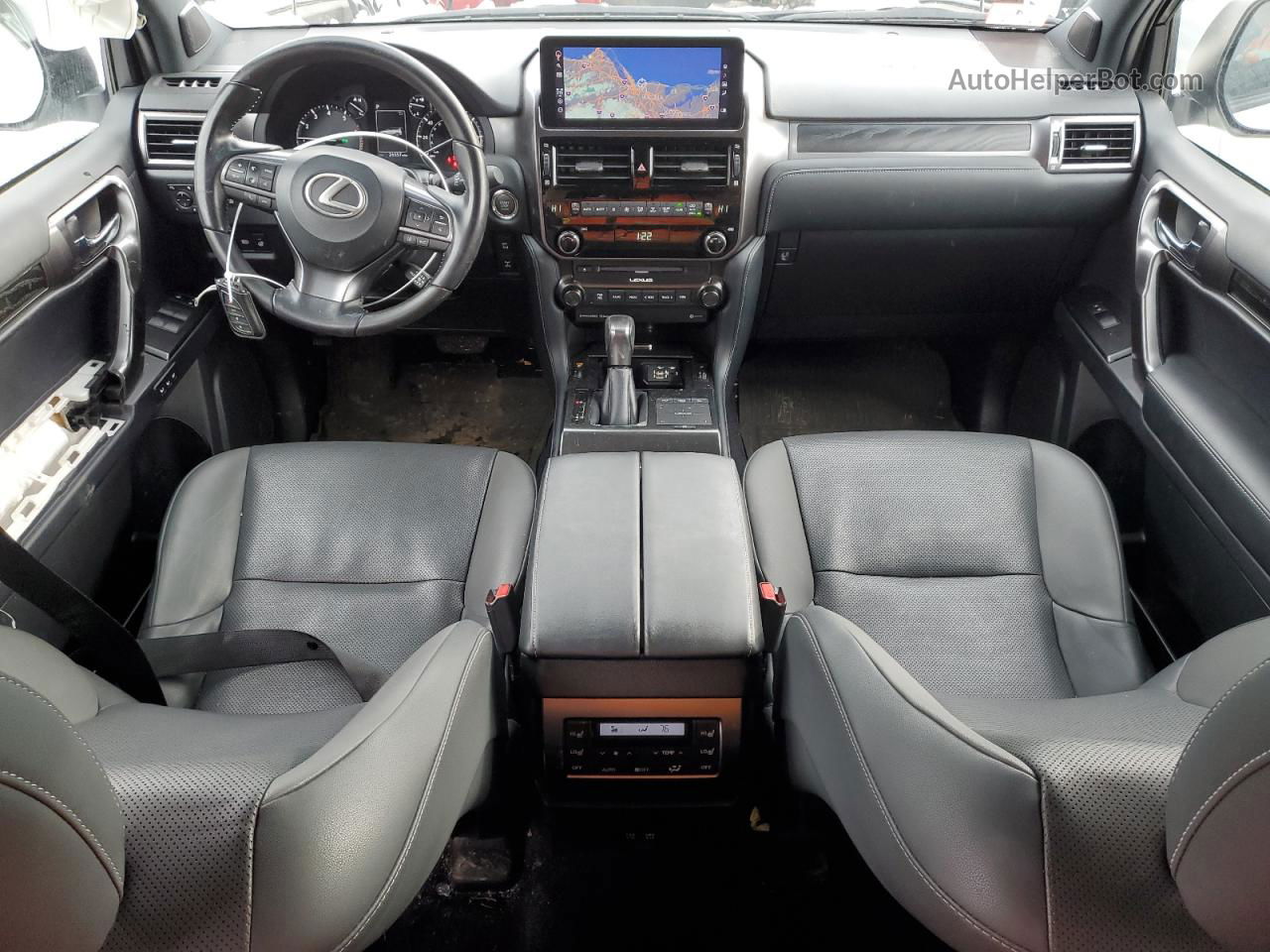 2022 Lexus Gx 460 White vin: JTJKM7BXXN5313998