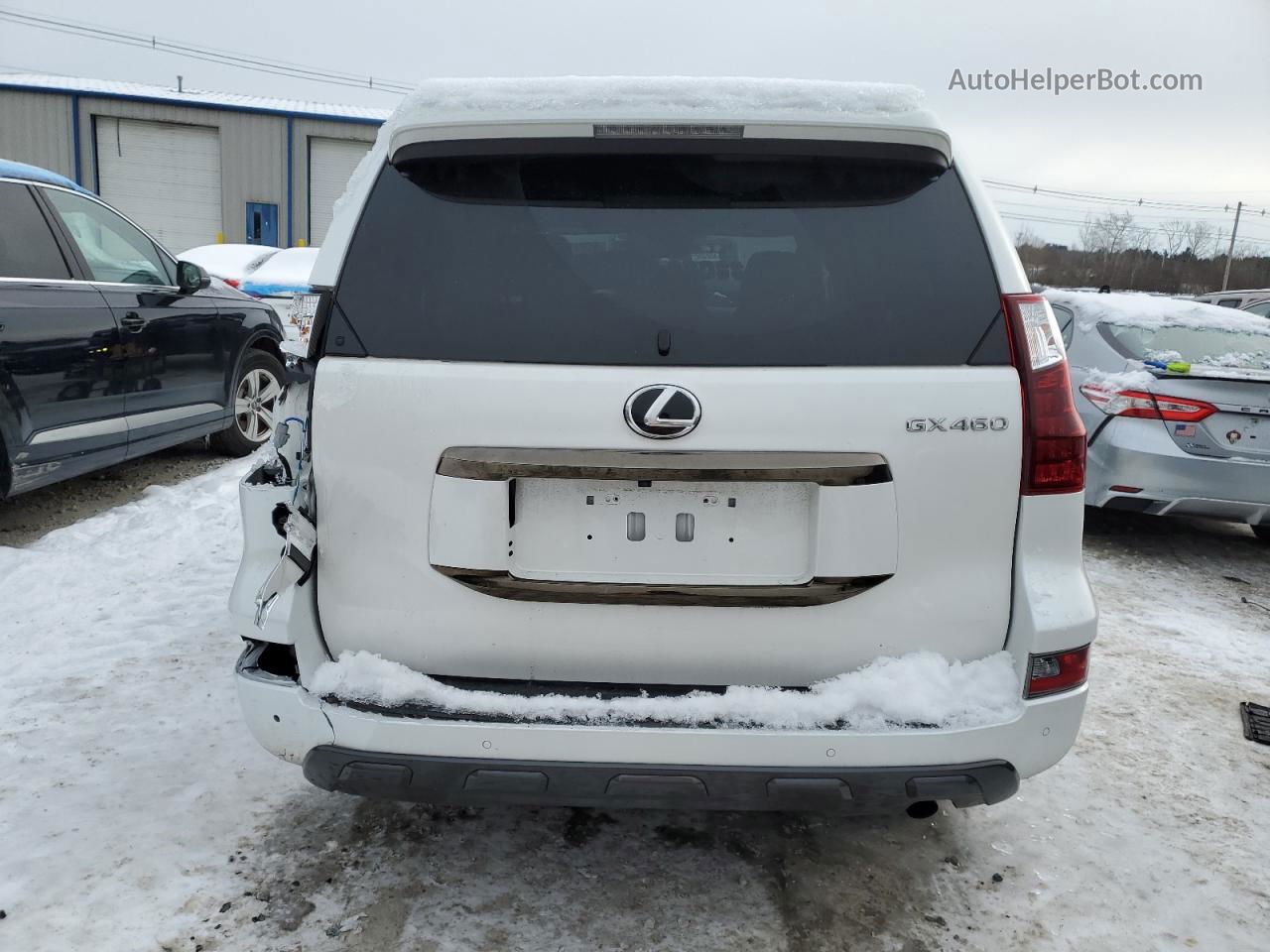 2022 Lexus Gx 460 White vin: JTJKM7BXXN5313998