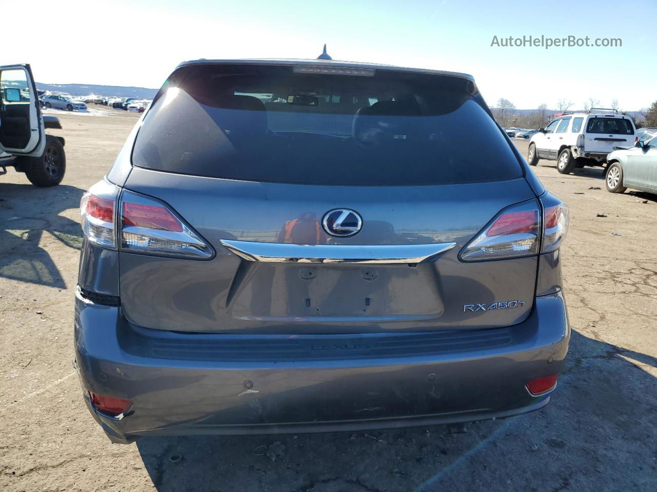 2013 Lexus Rx 450 Gray vin: JTJZB1BA5D2410152