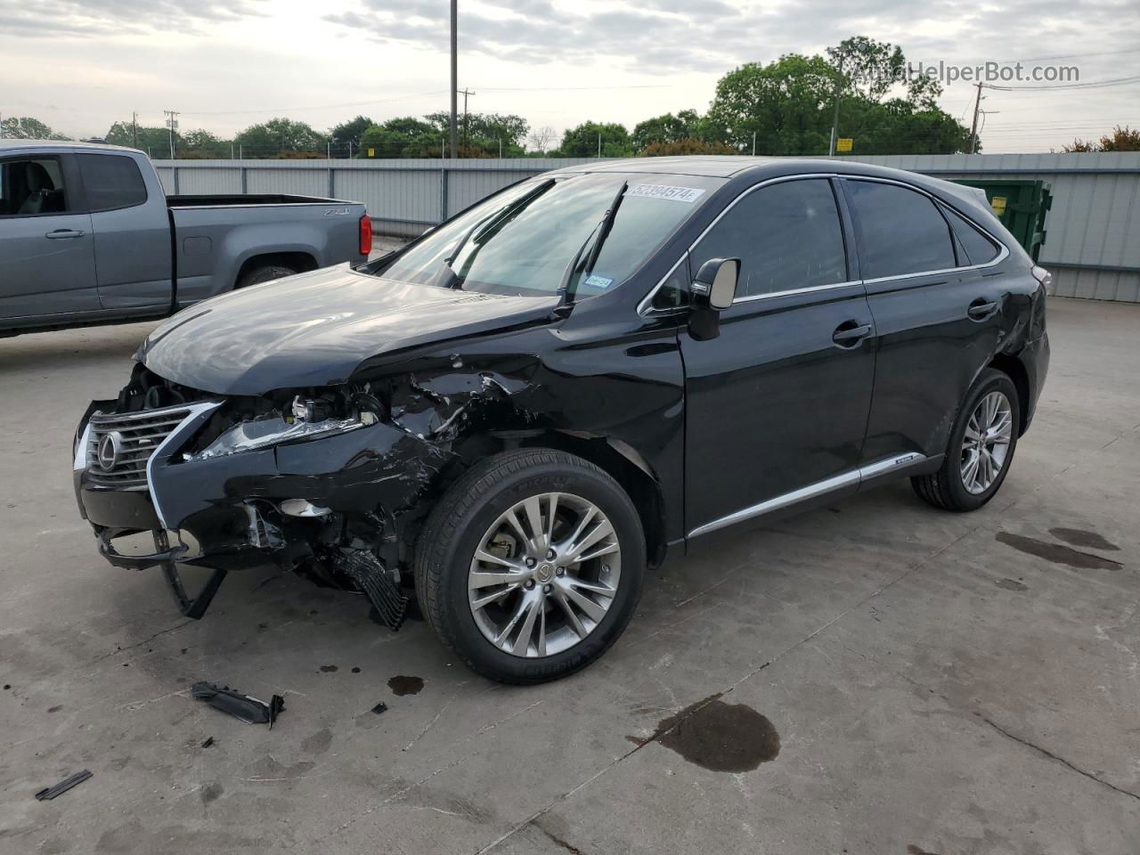 2013 Lexus Rx 450 Black vin: JTJZB1BA6D2008639