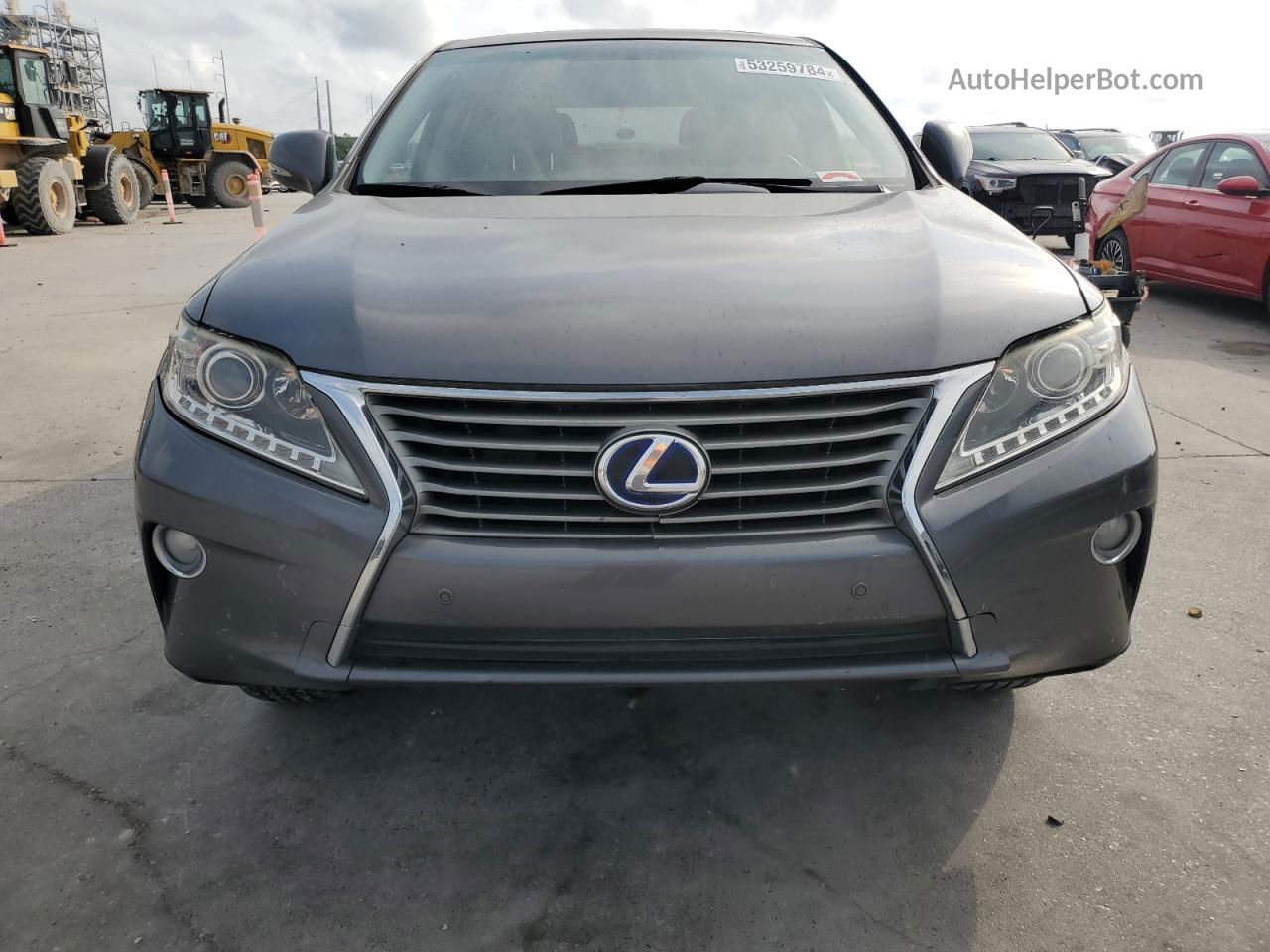 2013 Lexus Rx 450 Gray vin: JTJZB1BA6D2410029