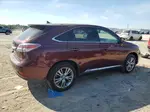 2013 Lexus Rx 450 Maroon vin: JTJZB1BA8D2007976