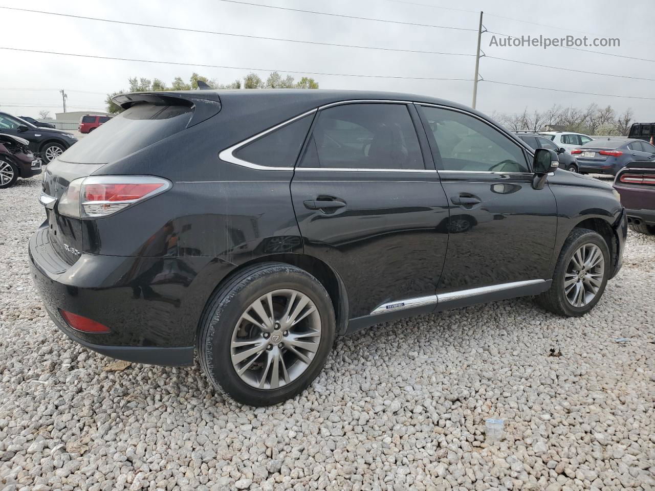 2013 Lexus Rx 450 Black vin: JTJZB1BAXD2409773