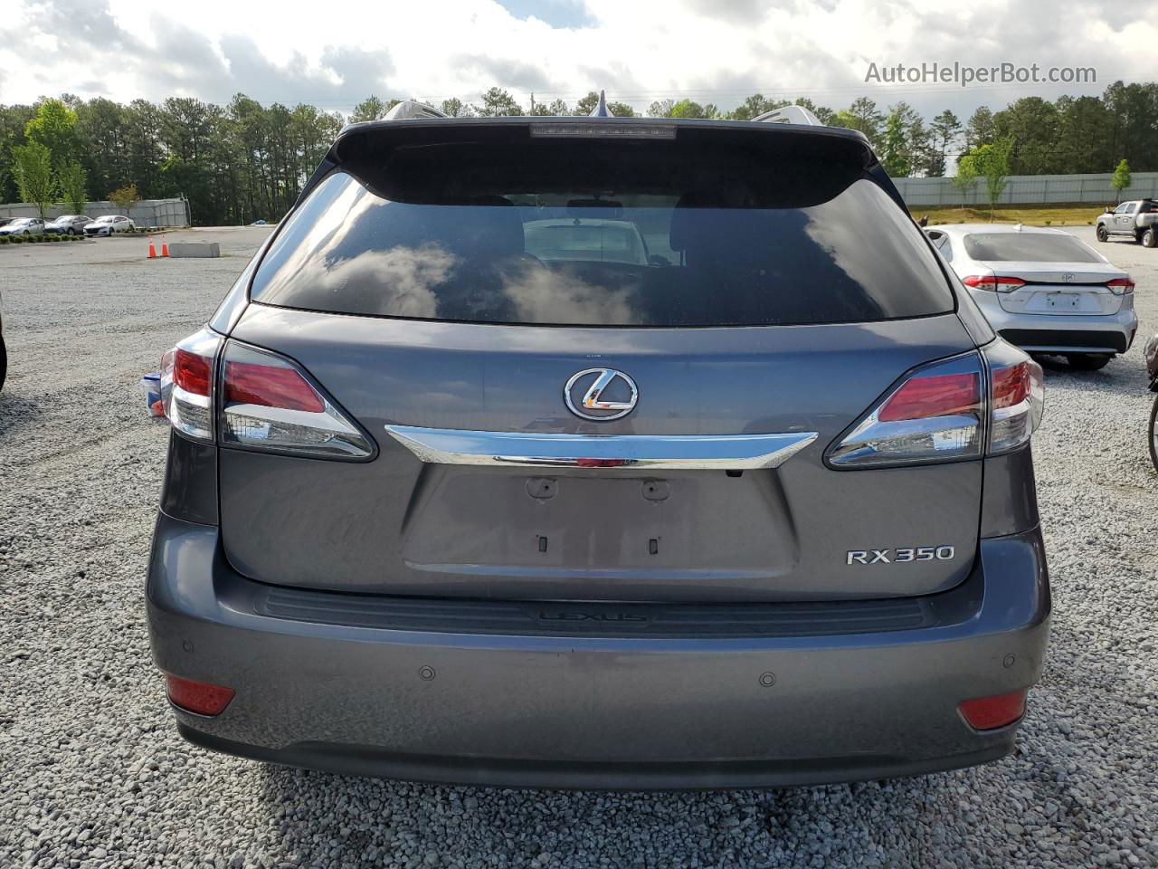 2015 Lexus Rx 350 Gray vin: JTJZK1BA0F2426715