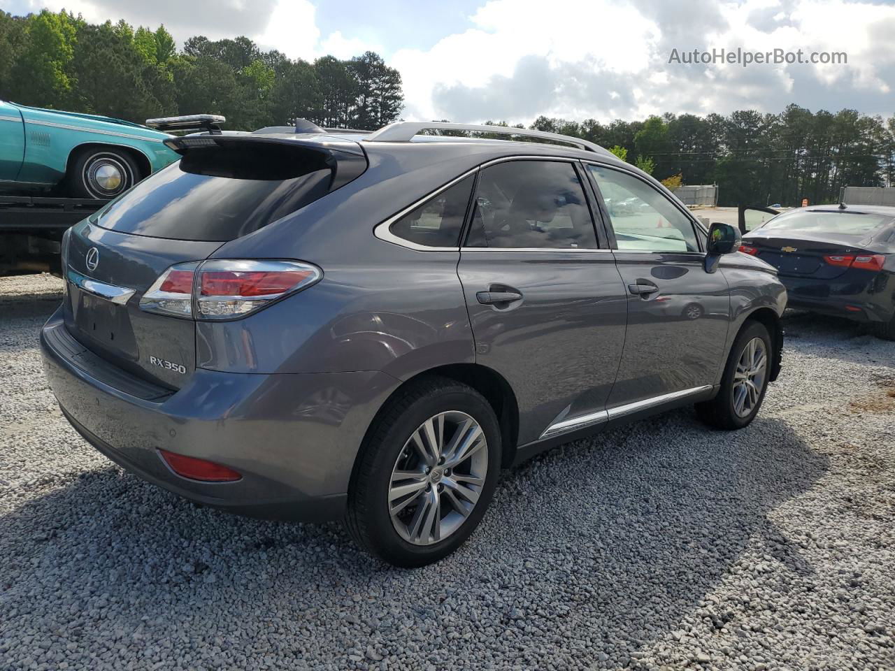 2015 Lexus Rx 350 Gray vin: JTJZK1BA0F2426715