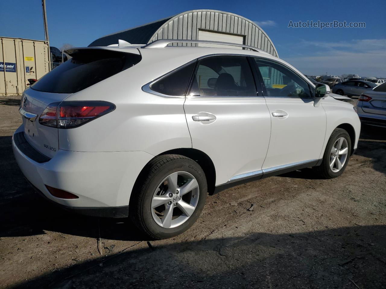 2015 Lexus Rx 350 White vin: JTJZK1BA3F2422349