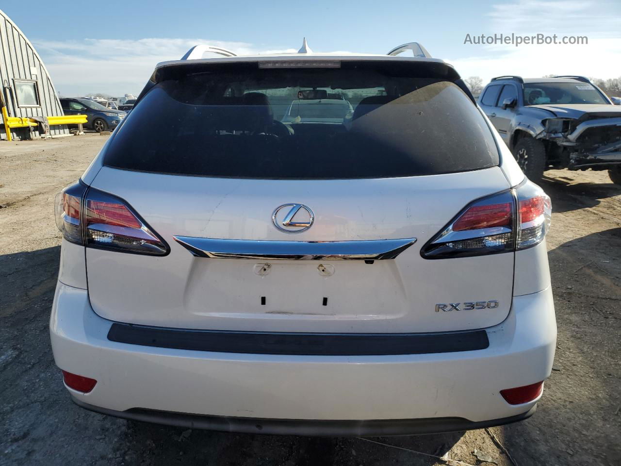 2015 Lexus Rx 350 White vin: JTJZK1BA3F2422349