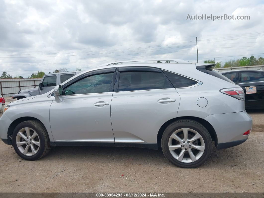 2010 Lexus Rx 350 Silver vin: JTJZK1BA4A2400434