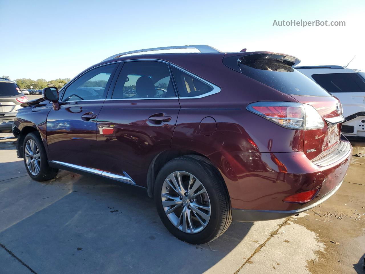 2013 Lexus Rx 350 Темно-бордовый vin: JTJZK1BA5D2006347