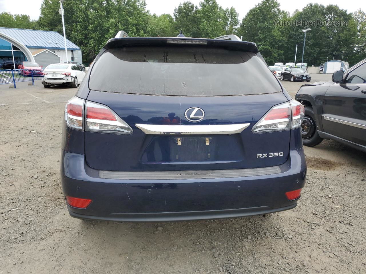 2013 Lexus Rx 350 Blue vin: JTJZK1BA5D2007997