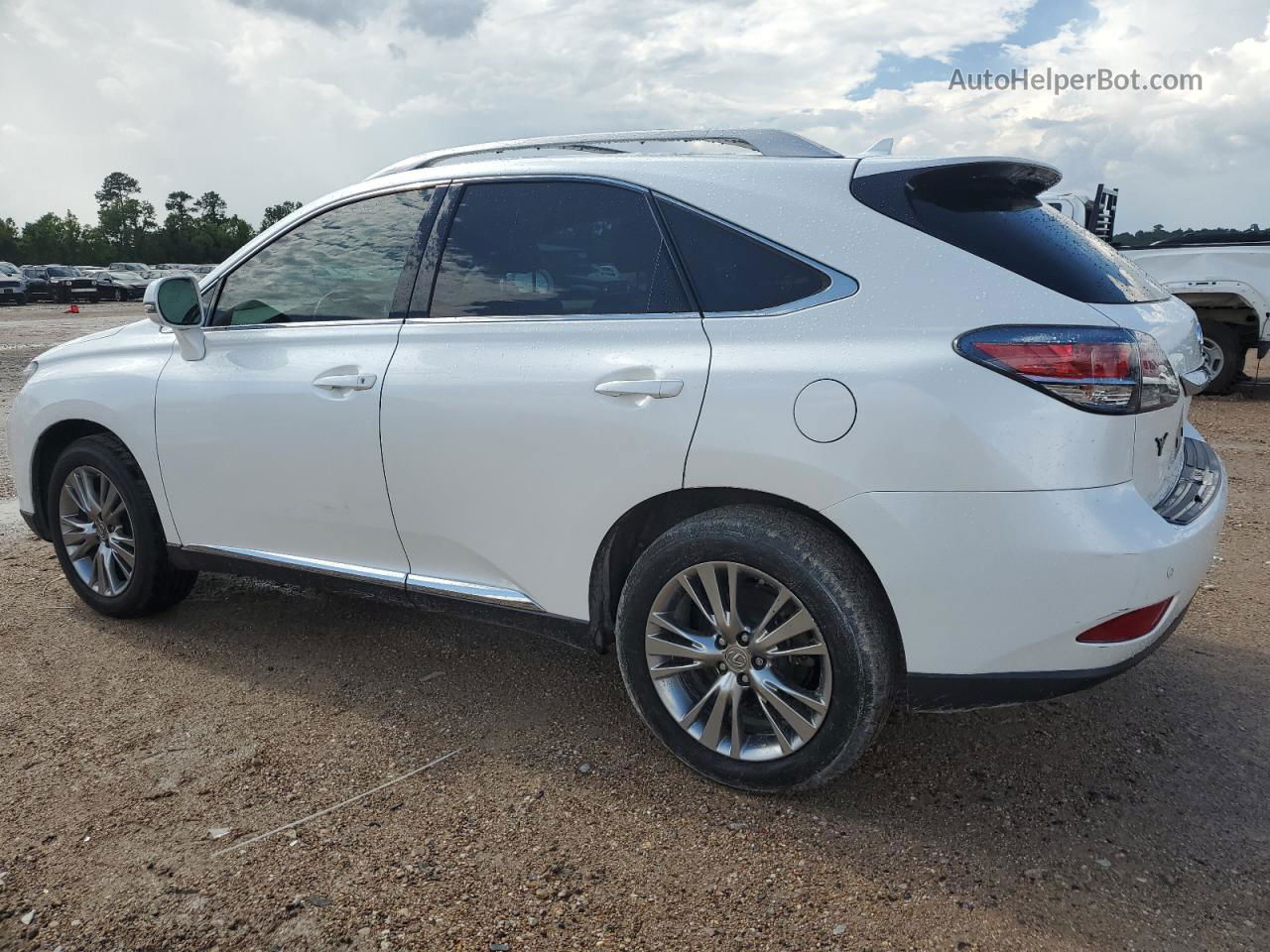 2013 Lexus Rx 350 White vin: JTJZK1BA5D2009328