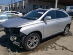 2013 Lexus Rx 350 Silver vin: JTJZK1BA6D2009726