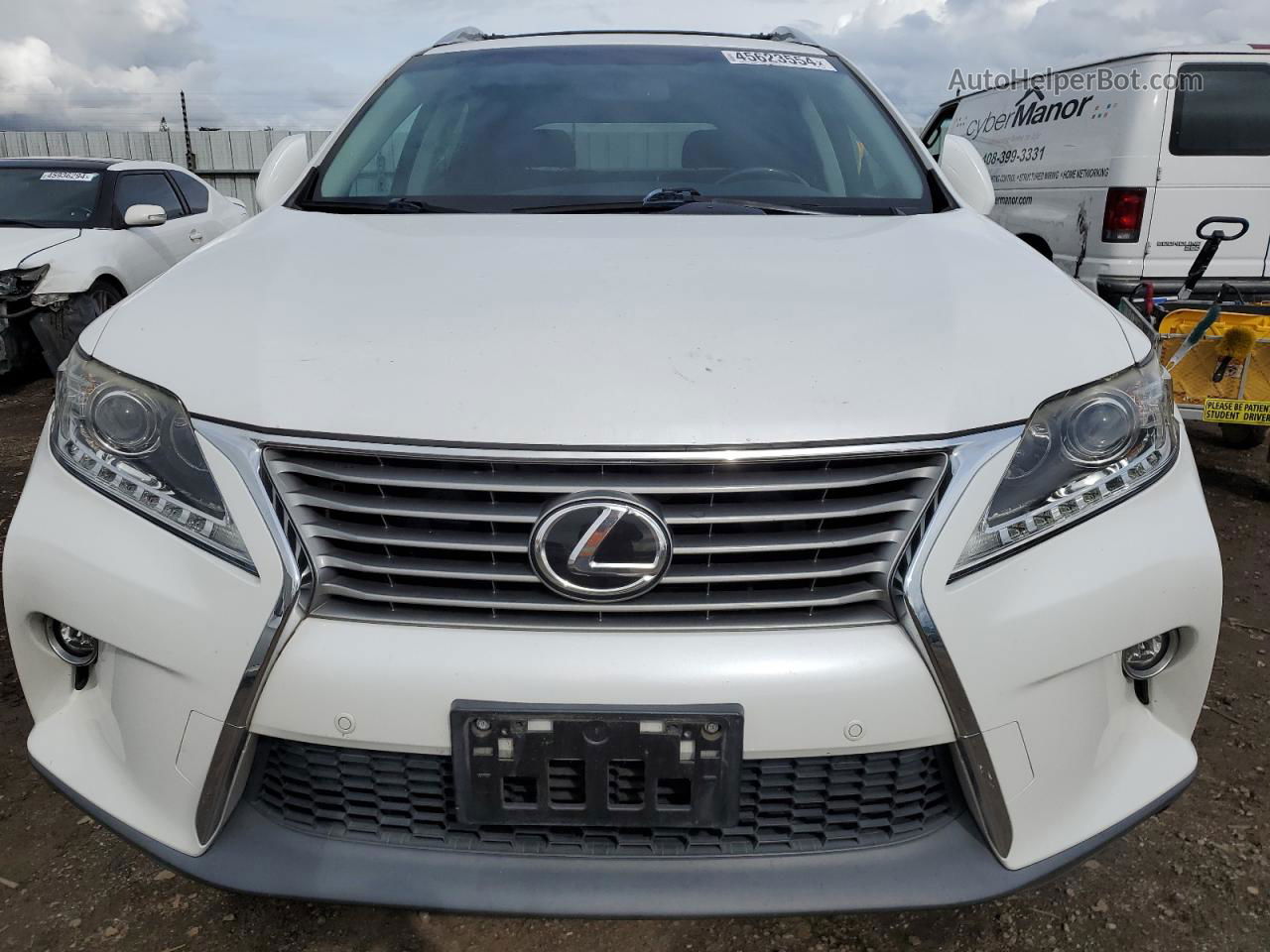 2015 Lexus Rx 350 Белый vin: JTJZK1BA6F2422586