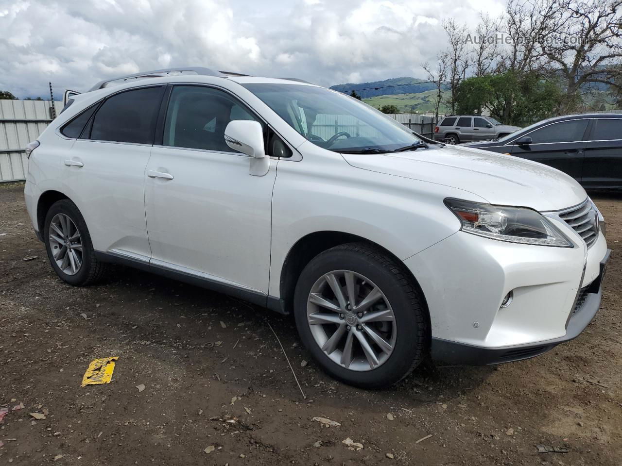 2015 Lexus Rx 350 Белый vin: JTJZK1BA6F2422586