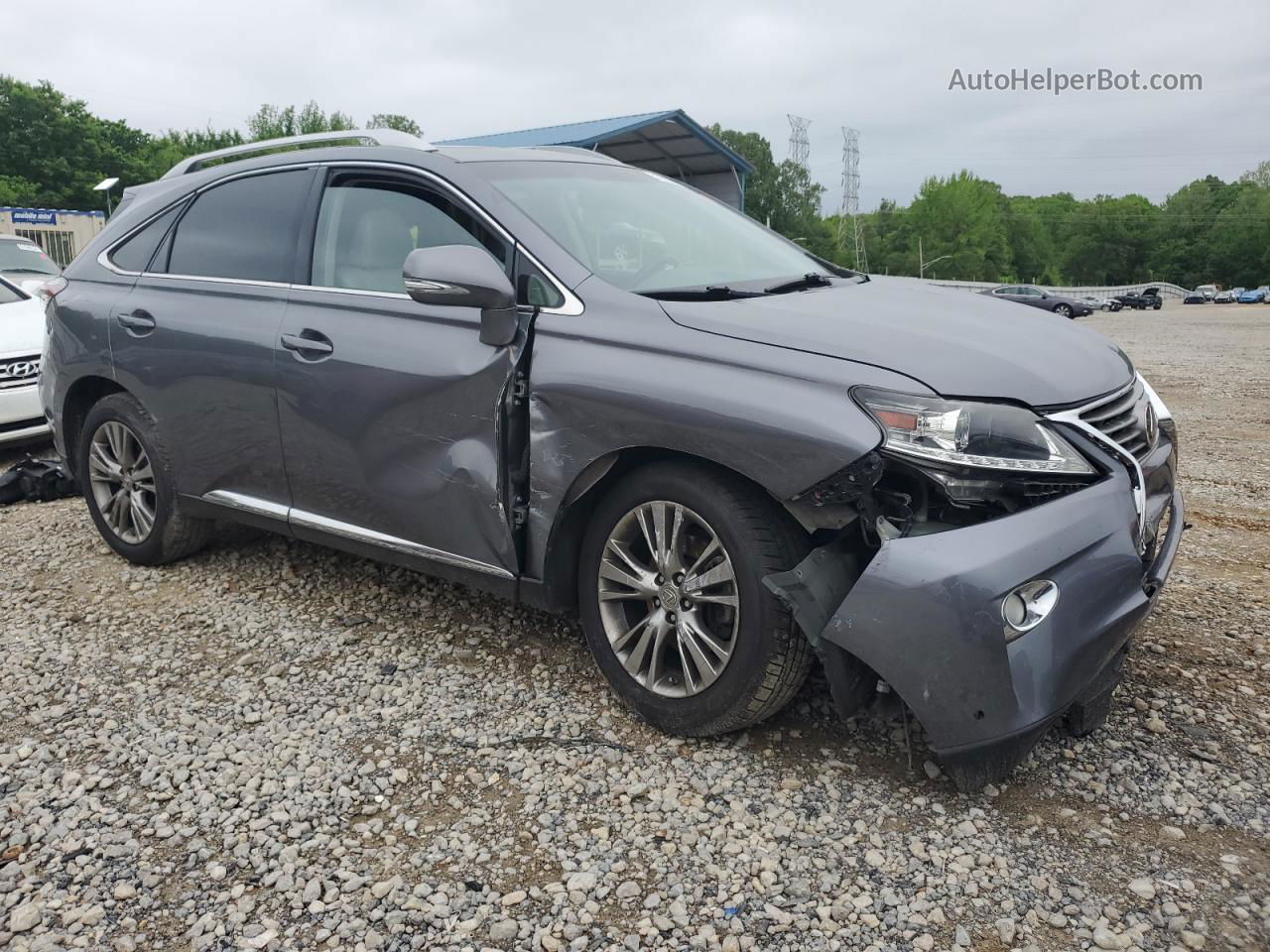 2013 Lexus Rx 350 Gray vin: JTJZK1BA7D2417653