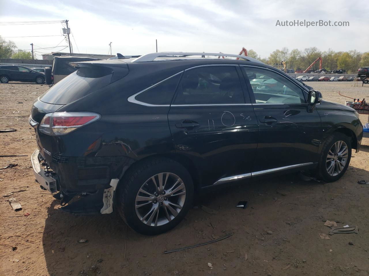 2013 Lexus Rx 350 Black vin: JTJZK1BA8D2008920