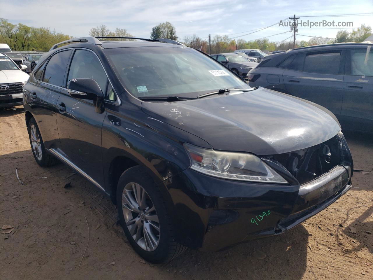 2013 Lexus Rx 350 Black vin: JTJZK1BA8D2008920