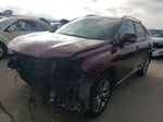 2013 Lexus Rx 350 Burgundy vin: JTJZK1BAXD2008269