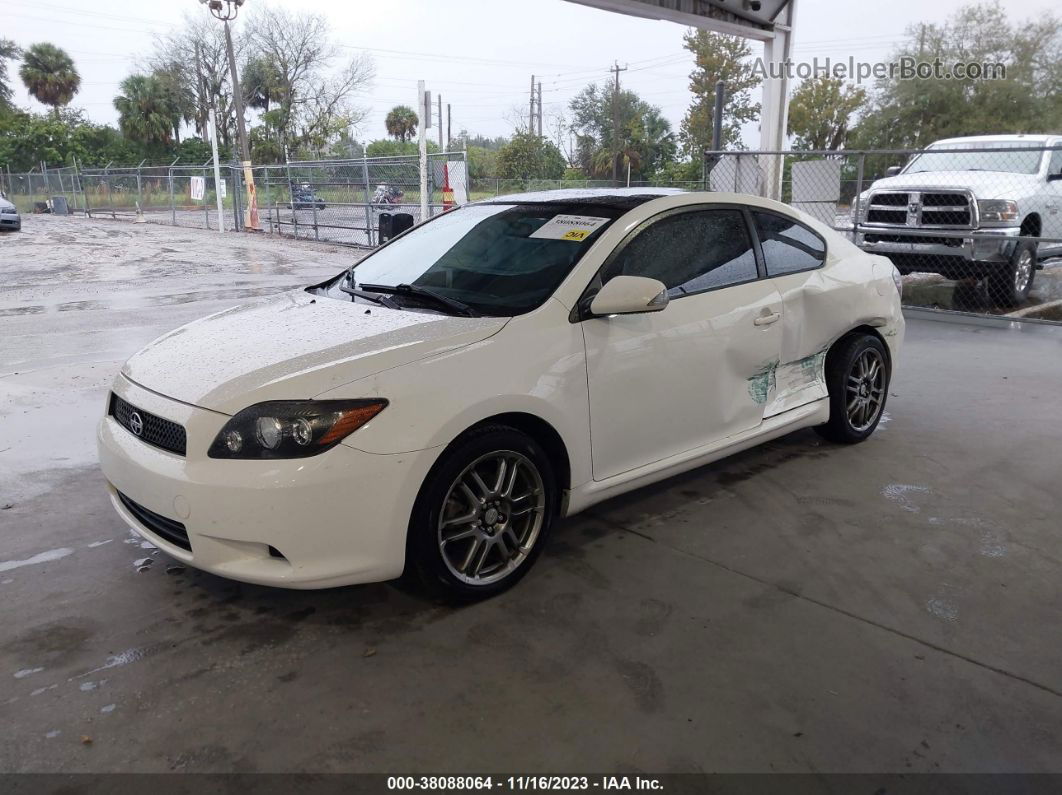 2008 Scion Tc White vin: JTKDE167080241560