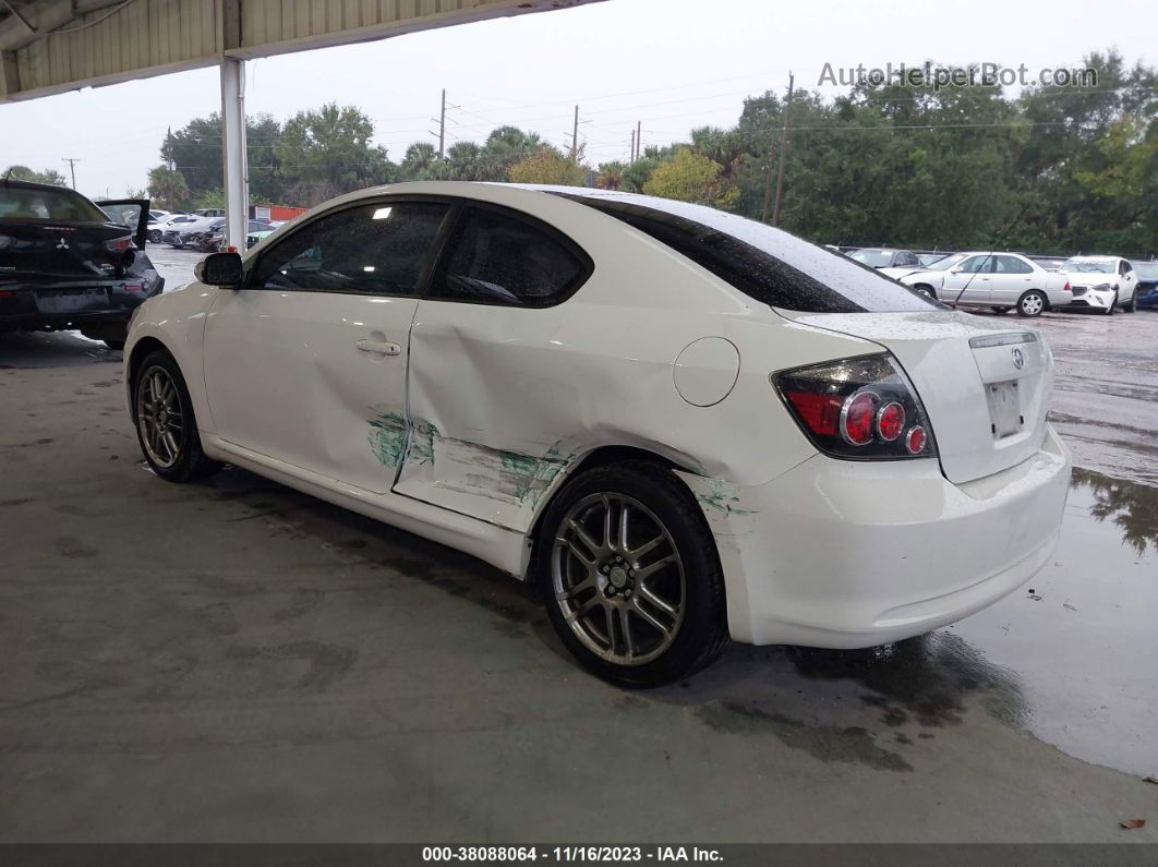 2008 Scion Tc White vin: JTKDE167080241560