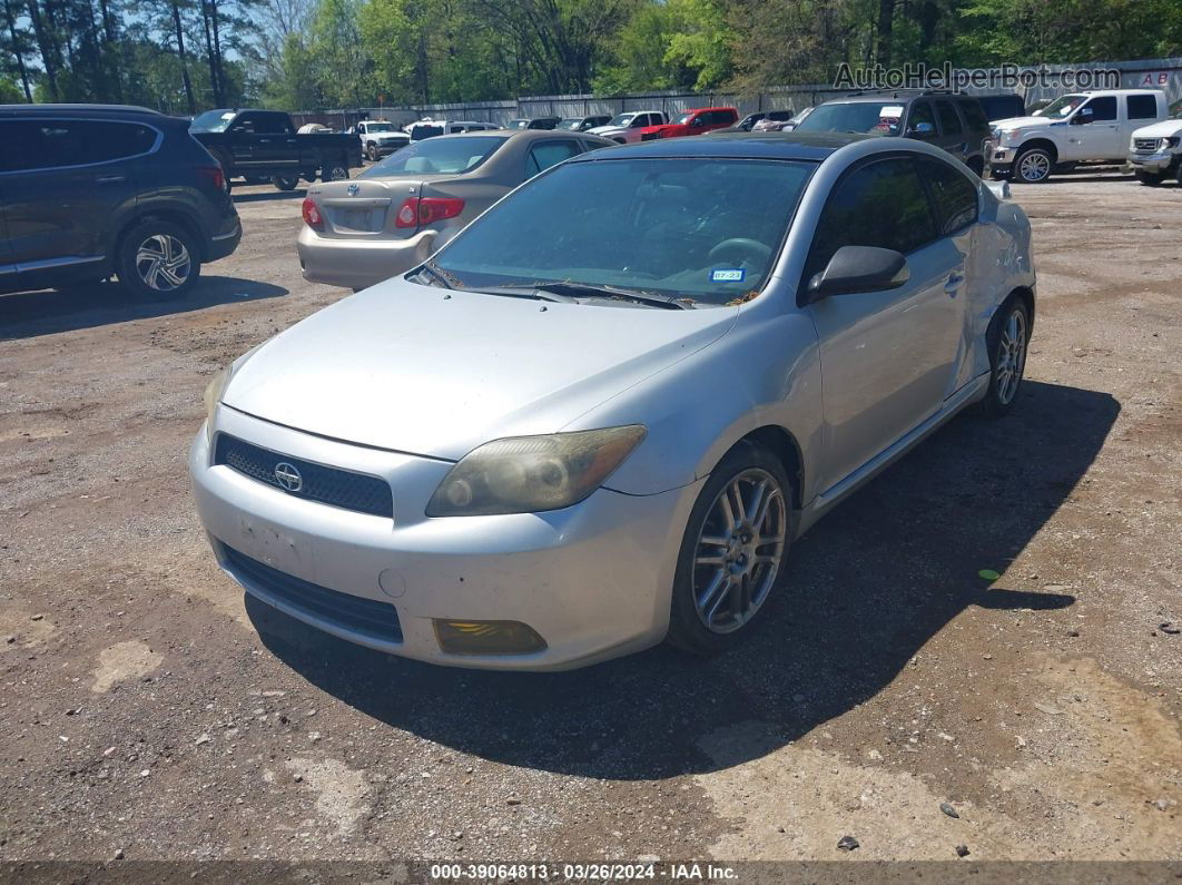 2008 Scion Tc   Silver vin: JTKDE167080242188