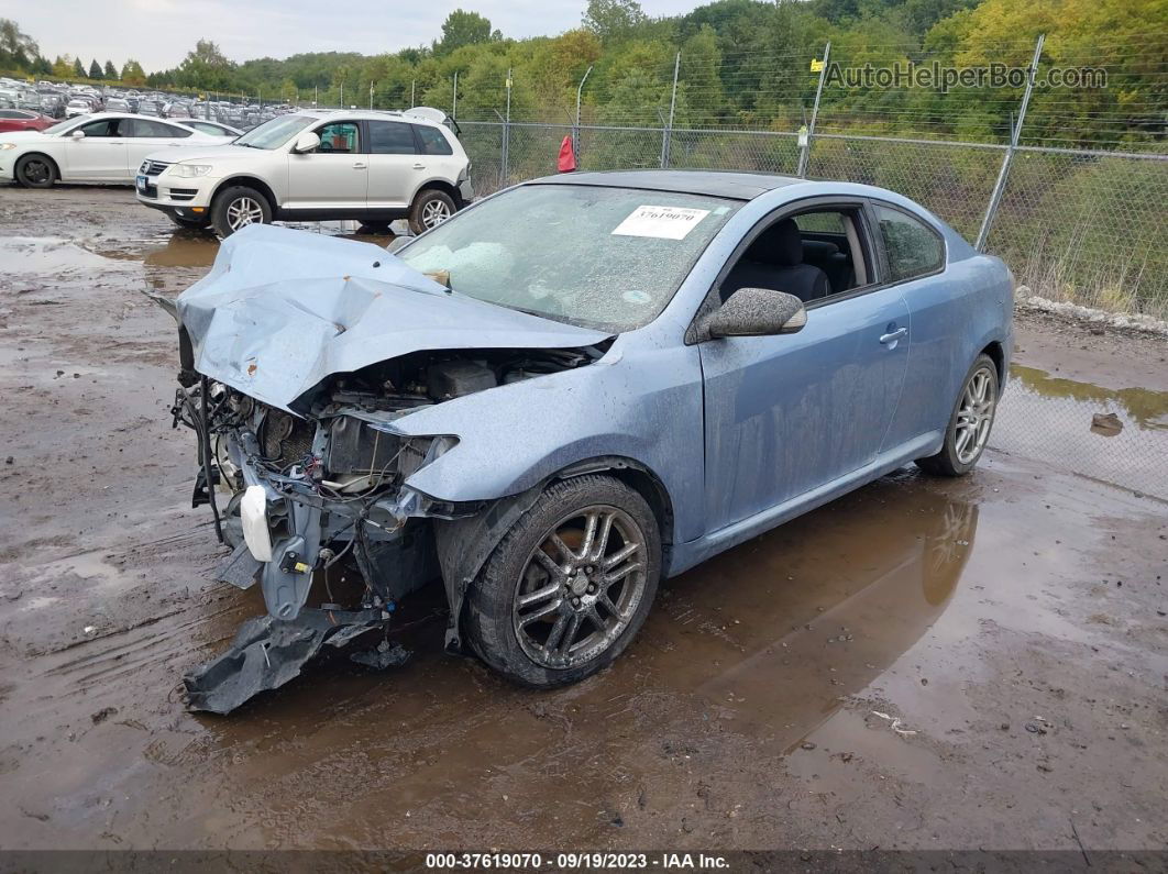 2008 Scion Tc   Светло-синий vin: JTKDE167080243194