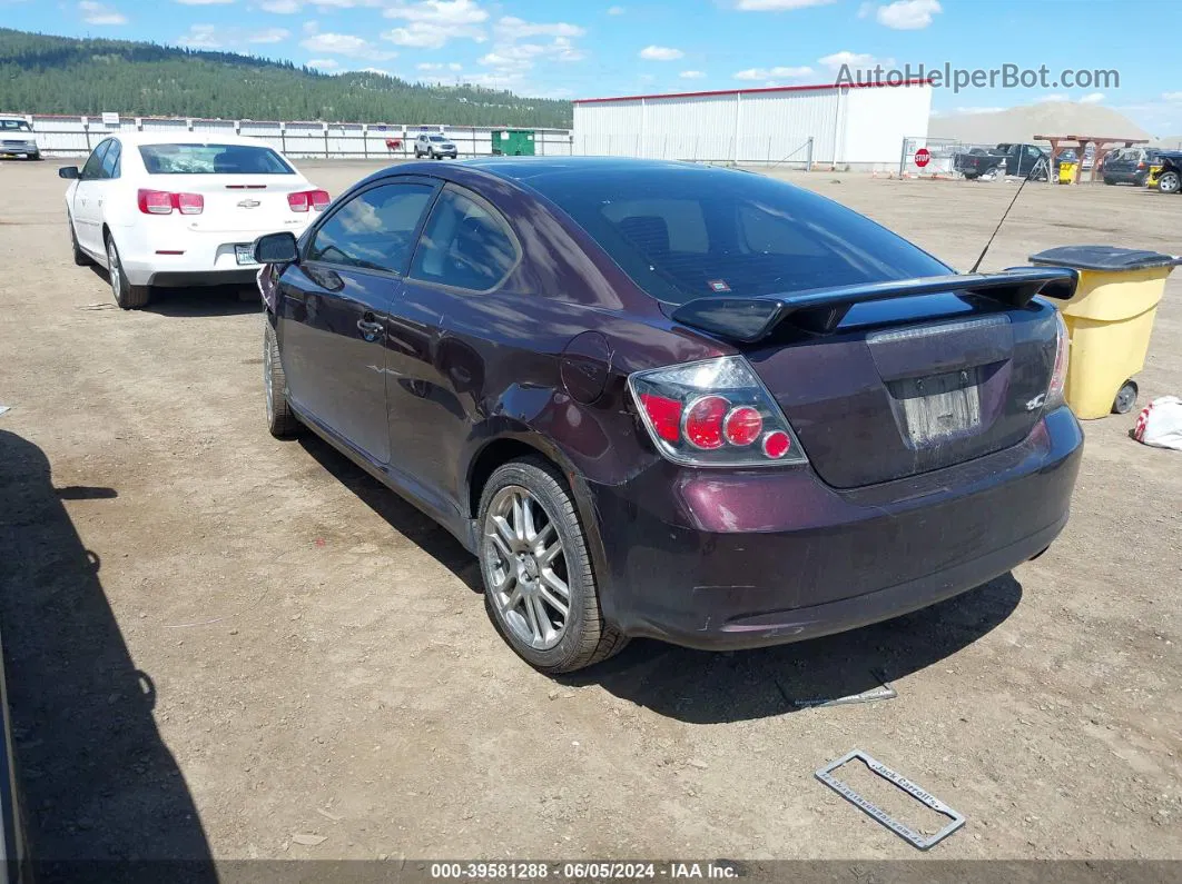 2008 Scion Tc   Maroon vin: JTKDE167080248606