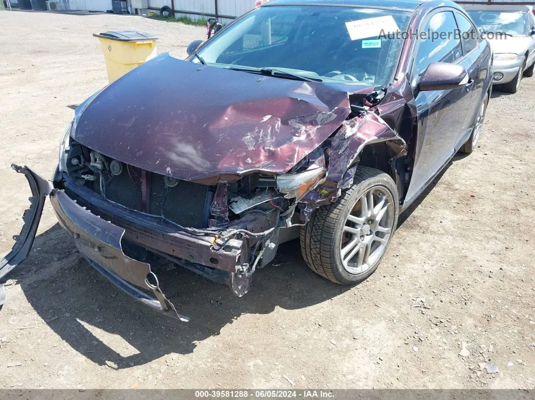 2008 Scion Tc   Maroon vin: JTKDE167080248606