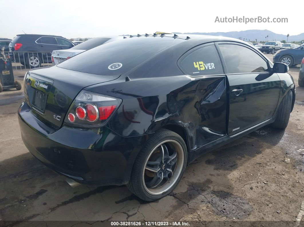 2008 Scion Tc   Black vin: JTKDE167080261761