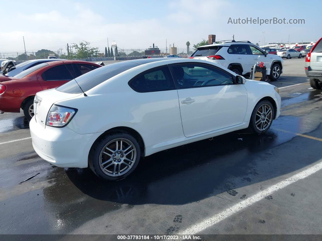 2008 Scion Tc White vin: JTKDE167180262868